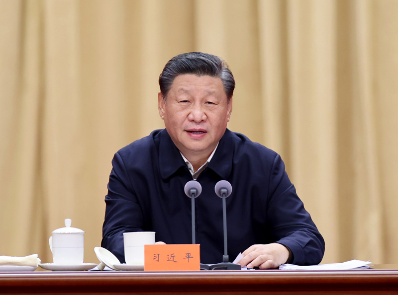 　　1月11日，省部级主要领导干部学习贯彻党的十九届六中全会精神专题研讨班在中央党校（国家行政做爱色情片
）开班。中共中央总书记、国家主席、中央军委主席习近平在开班式上发表重要讲话。新华社记者 王晔 摄